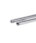 Two Pack 8mm By 350mm Linear Motion Rod Shafts With End Hollow Ends And 4mm Inner Holes Includes M4 Screws For CNC Machines