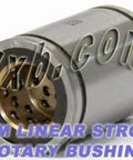 8mm Stroke Rotary Ball Bushing 8x15x24 Linear Motion Bearing front view