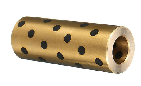 8mm self lubricating Graphite Brass Bushing Sleeve Oilless Bearing 8x12x30mm - VXB Ball Bearings