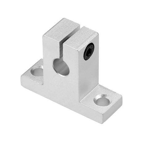 8mm Shaft Support For Linear Motion Slide Rail Guide Blocks SK8 For CNC And 3D Printer aluminum alloy block