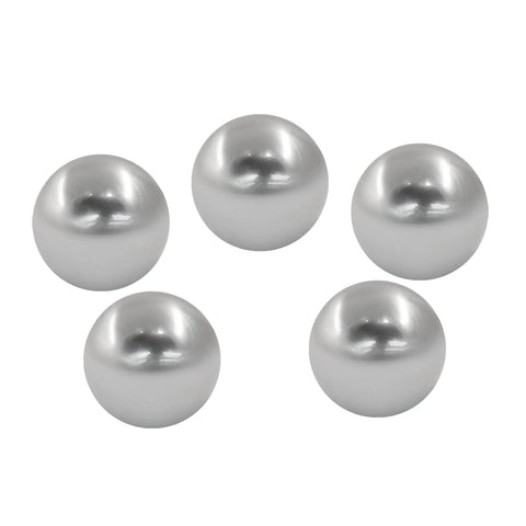 Paquete Premium de 50 unidades 8mm Stainless Steel Bolas de rodamiento 304 Grado 0.31 Inch Bolas de precisión tamaño G200, 28HRC, rodamientos de alta calidad resistentes a la corrosión y al desgaste para proyectos mecánicos.