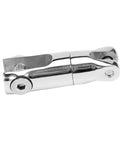 Front view of stainless steel swivel anchor rotating connector for 6-8mm chain