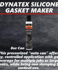 Low-Volatile RTV Silicone Gasket Maker For Automotive, Instant Leak-Proof Sealant, Resists Oil, 8 oz can image