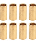 8 Piece Bronze Bushing Set Copper Plain Sleeve Bearing 8mm X 11mm X 22mm Oilless Brass Construction for electrical equipment