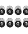 8pcs lm6uu linear ball bearings, 3d printer cnc parts, 6mm bore dia 12mm OD linear bearings set, shown with steel double seal design
