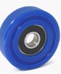 8x35x12mm Polyurethane Rubber roller wheel Bearing Sealed Miniature with tire - VXB Ball Bearings