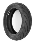 9.5 x 2.3 9.5" Rubber Explosion-proof Tubeless Tire Replacement for kqi 100p Electric Kick Scooter, black rubber tire close-up