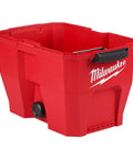 Red 9 Gallon Wet Dry Vacuum Tank for Heavy Duty Cleanup with Interchangeable Motor Heads, Tanks, and Carts, Easy Carry Grip Handles