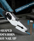 Versatile 9-in-1 cutting pliers deliver wire cutting, stripping, crimping, nail pulling and more in one rugged, industrial-grade tool
