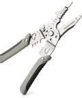 9-In-1 Wire Cutter And Crimping Tool With Adjustable AWG 6-16, multi-function wire stripper with durable construction and rubber grip
