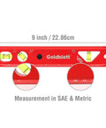 Three Piece Torpedo Level Set With 9, 24, And 48 Inch Aluminum Levels Built Tough For Any Job Site Featuring Verti-Site Side Read Vials