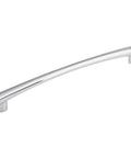 Nine Inch Center Arch Pull Flat Black Finish Zinc Alloy Cabinet Door And Drawer Hardware For Kitchen And Bath