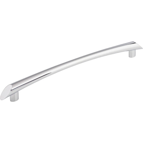 Nine Inch Center Arch Pull Flat Black Finish Zinc Alloy Cabinet Door And Drawer Hardware For Kitchen And Bath