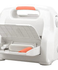 9 Inch Adjustable Die Cutting And Embossing Machine Starter Kit open view showing height gear system