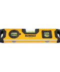 9 Inch Extruded Torpedo Level With Durable Rigid Body And Precise Vial For Fast Layout Checks, front view