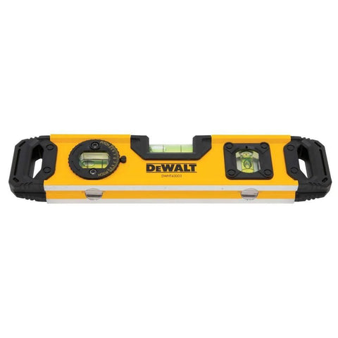 9 Inch Extruded Torpedo Level With Durable Rigid Body And Precise Vial For Fast Layout Checks, front view