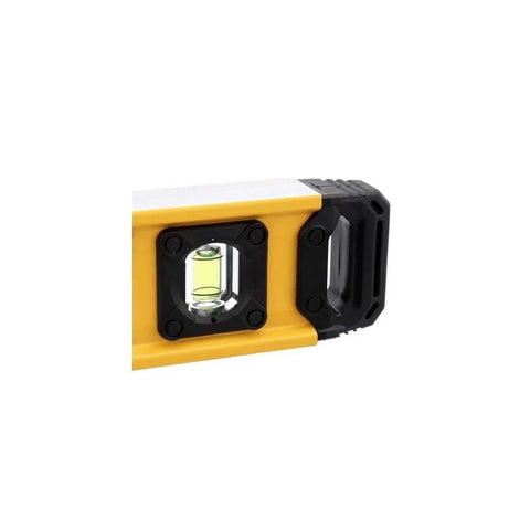 Close-up of 9 Inch Extruded Torpedo Level With Durable Rigid Body And Precise Vial For Fast Layout Checks