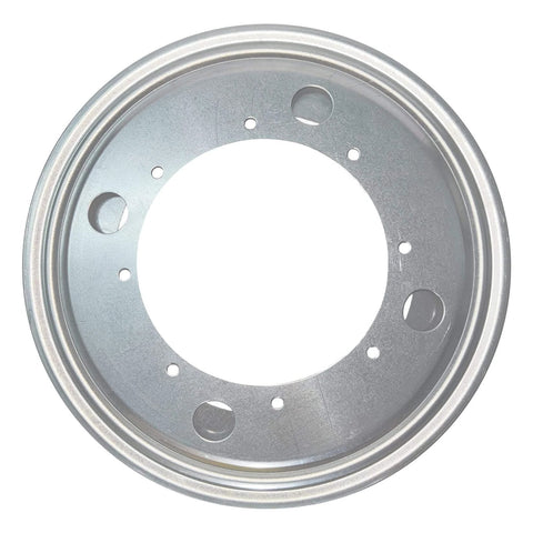 2 Pack 9 Inch Heavy Duty Lazy Susan Turntable Bearings, 5/16 Thick Galvanized Steel Swivel Plates, Perfect for Rotating Tables and Shelves