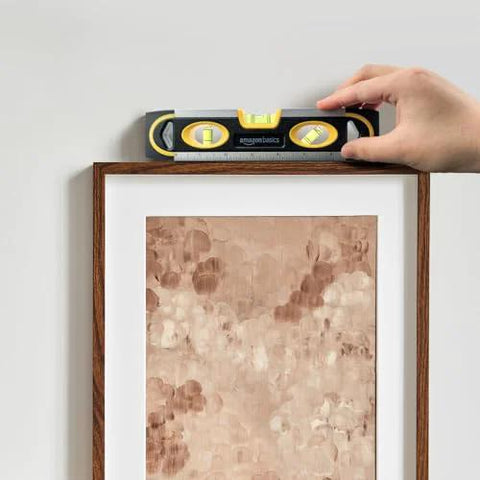 Compact 9-Inch Magnetic Torpedo Level With Built In Ruler Provides Quick, Accurate Checks On DIY Projects, Furniture Hanging, And Wall Alignment