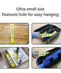 9 Inch Magnetic Box Level Torpedo Level With 3 Bubbles For 45 Degree 90 Degree And 180 Degree Angles on shelf and bag