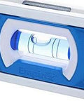 Close-up of 9 Inch Magnetic Torpedo Level With Overhead Viewing Slot For Hands Free Use Aluminum Construction Magnetic Edge For Quick Plumb