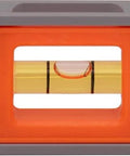 9-Inch Magnetic Structo-Cast Torpedo Level delivers fast, accurate readings on metal surfaces with a V-groove and top-read vial.