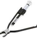 9-Inch Reversible Wire Twister Pliers With Auto Spring Loaded Return For Stainless Steel Safety Wire shown in chrome vanadium steel