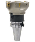 Beefy 4 Inch 90 Degree Indexable Face Mill With BT40 Arbor APKT1604 Inserts Included 6 Flutes Heavy Duty CNC Milling Cutter For Steel Aluminum And More Delivers Fast Clean Pockets And Precise Finishes