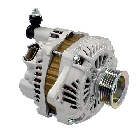 12V 90A Alternator Replacement For Subaru Impreza Forester 2004 2005 2006 2007 2008 2009 2010 With Five Groove Pulley Clockwise Rotation Bolt In