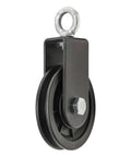 90mm Pulley Wheel for Cable Machines Silent Bearing Home Gym Equipment Pull Down Attachment Weight Lifting Pulley Traction