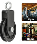 90mm Pulley Wheel for Cable Machines Silent Bearing Home Gym Equipment Pull Down Attachment Weight Lifting Pulley Traction