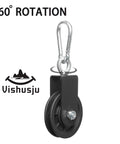 90mm Pulley Wheel for Cable Machines Silent Bearing Home Gym Equipment Pull Down Attachment Weight Lifting Pulley Traction