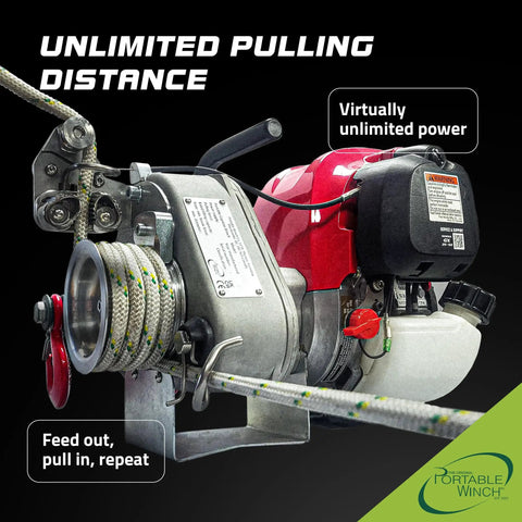 Kickass Gas Powered Capstan Winch Packing A Hella Tough 2200 Pound Pull Capacity For No Stress Towing And Rigging Ultra Lightweight Recovery Machine Designed For Relaxed Weekend Adventures