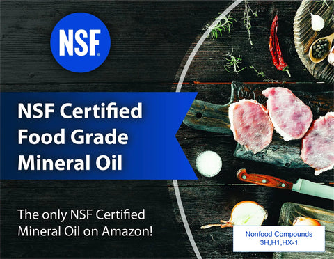 Premium Food Grade Mineral Oil For Wood Surfaces 16 Ounce Spray Bottle With Sprayer Ideal For Butcher Block And Cutting Boards