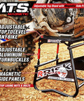 Adjustable Top Magnetic Motocross And Dirt Bike Stand With Universal Fit Built Tough Oversized Base Magnetic Side Panels