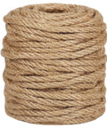 5Mm Jute Rope 98 Feet Heavy Duty Natural Twine For Crafts DIY Projects Garden Bundling Hanging Cat Scratching Posts And Plant Support