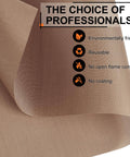 8 Pack Teflon Sheets For Heat Press 12 By 16 Inch Nonstick Craft Mats showing reusable and eco-friendly features.