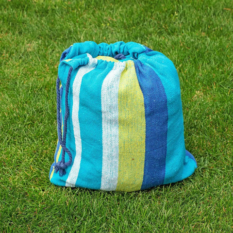 Portable carry bag for Double Hammock For Two People Outdoor Chill Zone Relaxation 98.4 X 59.1 Inches With 660 Pound Capacity