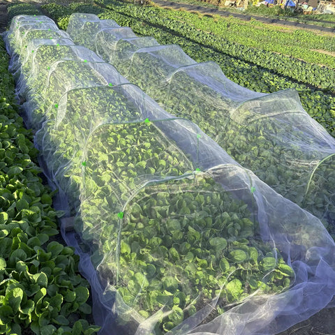 Durable Garden Hoops Kit For Raised Beds And Greenhouse Tunnels, Rust Free Removable Row Covers, Adjustable Height Netting System, Includes 20 Bending Pipes, 30 Straight Rings, 40 Connectors, And 30 Clips For Outdoor Vegetables