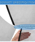 Top Rated Heavy Duty Grille Mesh Guard For Tesla Cybertruck 2024 Plus Radiator Cover features a high-transparency mesh fabric.