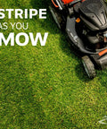 Lawn Striping Kit For Toro 21 Inch And 22 Inch Walk Behind Mowers With Weighted Rear Roller Delivers Bold Pro Stripes on grass