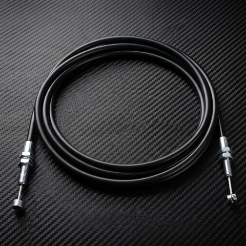 Heavy Duty Recliner Release Pull Replacement Cable, 39 Inch Length for Most Reclining Sofa Chairs on dark textured background