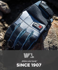 Hardworking Insulated Synthetic Leather Winter Work Gloves For Men With 3M Thinsulate, Fleece-Lined, Touchscreen Ready, Large