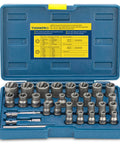 Bolt Extractor Kit Round Bolt Remover Set For Damaged Bolts And Screws Extractor Socket Set For Removing Rusted Stripped Frozen