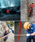 Four Step Nylon Aider Ladder With Tubular Webbing For Tree Work Rock Climbing Bouldering Rescue Hunting And Firefighter Gear