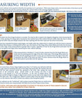 Heavy Duty Custom Fit Slide Out Shelf With Full Extension Glide Rails For Kitchen Cabinets Smooth As Butter Rolling Pull Out Pantry Organizer Quick Screwdriver Setup measuring width instructions with measuring tape and hinge details