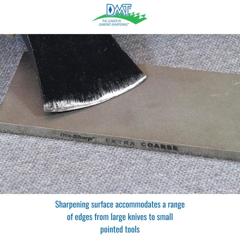 D8X Diamond Bench Stone Extra Coarse 220 Grit For Knives And Tools Sharpens Dull Edges Fast Flat 8-Inch Made In USA Knife Sharpener