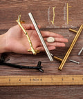 24 PC Resin Tray Handle Set For DIY Cabinets And Drawers showcasing T-bar and brunch pulls in gold, stainless, and black with size reference.