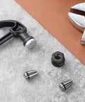 ER11 Collet Set High Precision CNC Engraving Milling Lathe Tools Included 1/8 Inch Chuck 1/4 Inch Chuck With Clamping Nut on table