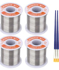 Sn60 Pb40 Solder Wire 2.0mm No Flux Core For Stained Glass Copper Foil Tiffany Lamps Church Glass Restoration 64oz Pack